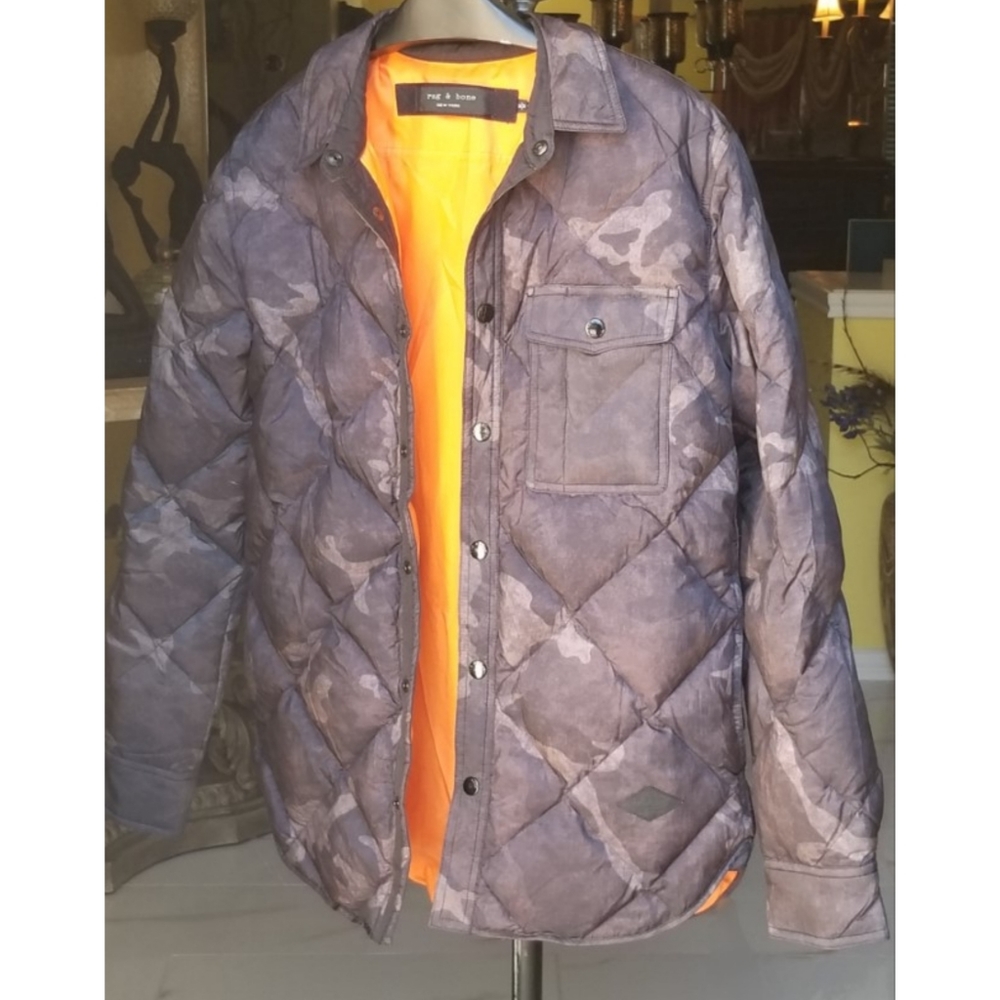 Rag And Bone Quilted Down Filled Jacket - image 7